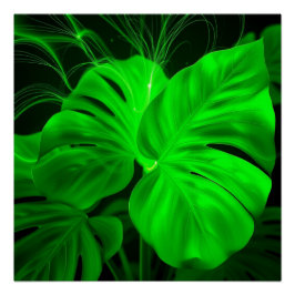 monstera deliciosa wall art perfect poster