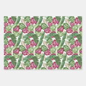 Monstera en Palm Leaves Tropical Inpakpapier Vel (Voorkant)