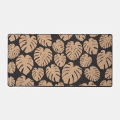 Monstera en Tan et noir (Recto)