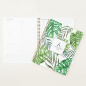 Monstera et feuilles de palmiers (Devant avec enveloppe)