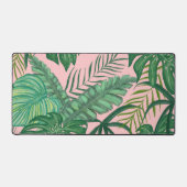 Monstera Ferns Palms Tropical Leafy Rose (Recto)