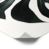 Monstera Feuille Art Imprimer Poster (Coin)