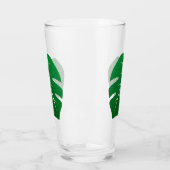 Monstera Feuille Conception Botanique Verre à boir (Gauche)