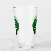 Monstera Feuille Conception Botanique Verre à boir (Droite)