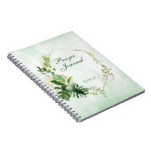 Monstera Feuille Gold Frame Nom Prayer Journal (Côté Droit)