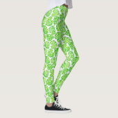 Monstera laat waterverf leggings (Rechts)
