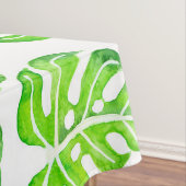 Monstera laat waterverf tafelkleed (Voorbeeld)