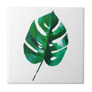 Monstera Leaf Design Tegeltje
