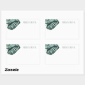 Monstera Leaf Étiquettes d'expédition (Feuille)