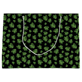 Monstera Leaf Gift Bag Groot Cadeauzakje
