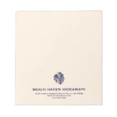 Monstera Leaf Notitieblok (Voorkant)