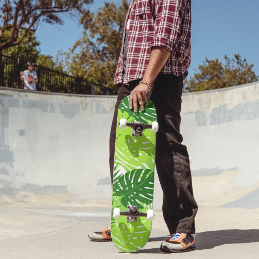 Monstera Leaf Professional Skateboard (Extérieur 2)
