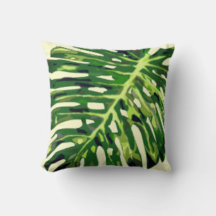 Monstera Leaf Sierkussen -