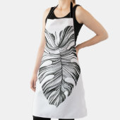 Monstera Leaf: tropisch natuurlijk element. Schort (Insitu)
