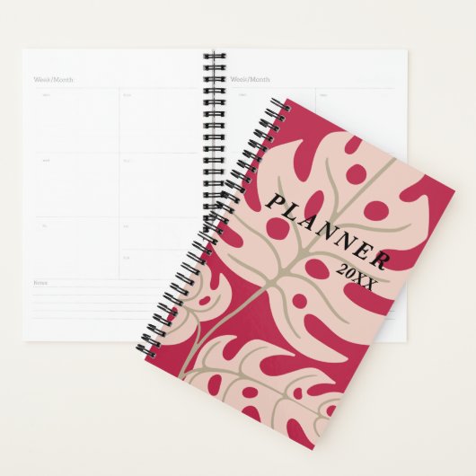 Monstera Leaves Planner (Display)