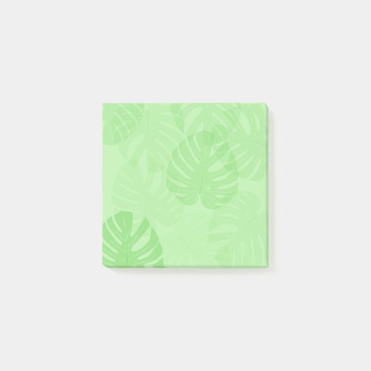 Monstera Leaves Post-it Notes (Devant)