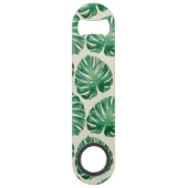 Monstera Leaves Speed Flessenopener (Voorkant)