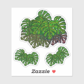 Monstera Leaves Sticker