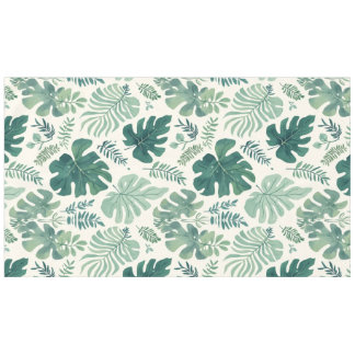 Monstera Mood - Motif de feuille tropicale nappe