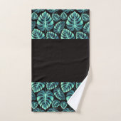 Monstera mystérieux (Serviette à main)