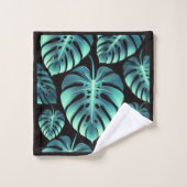Monstera mystérieux (Gant de toilette)