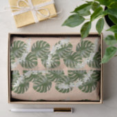 Monstera Palm Tissue Paper HALPIN CREATIVE Tissuepapier (Geschenk)