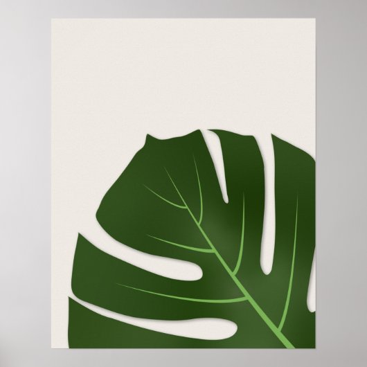 Monstera Poster (Voorkant)