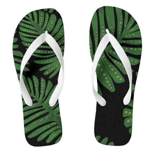 Monstera Teenslippers (Voetbed)