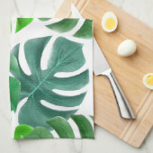 Monstera theedoek (Quarter Fold)