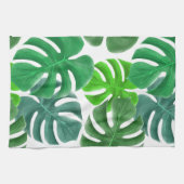 Monstera theedoek (Horizontaal)