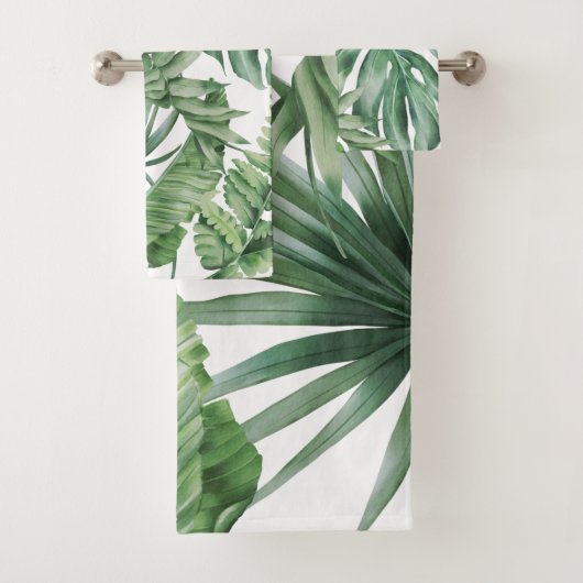 Monstera Tropical Jungle Palm Tree Feuille Vert (En situation)