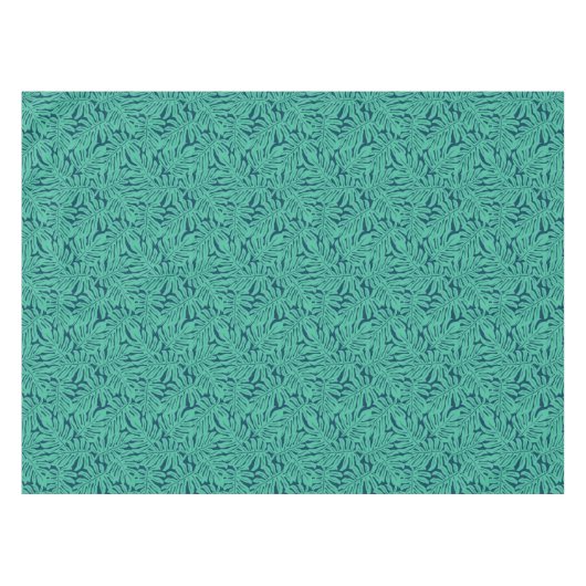 Monstera Tropical Leaf Pattern Tafelkleed (Voorkant (Horizontaal))