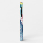 Monstera Waterverf Abstract Kunstnaam Telefoongeva Case-Mate iPhone Case (Achterkant/links)