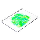 Monstera Waterverf Notitieboek (Linkerzijde)