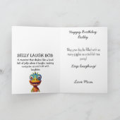 Monsterbedrijf... Bob de Lachsalade Bedankkaart (Binnen)