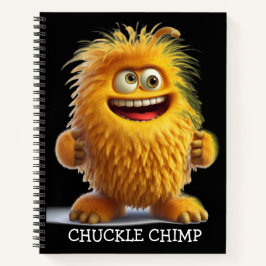 Monsterbedrijf...Kakelende Chimpansee Notitieboek