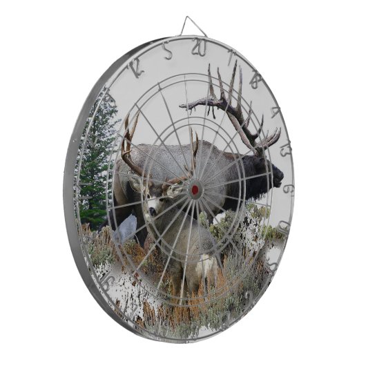 Monsterboltrofee Dartbord (Voorkant Links)