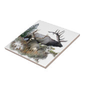 Monsterboltrofee Tegeltje (Zijkant)