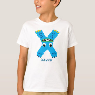 Monsterbrieven T-Shirt (Letter X)