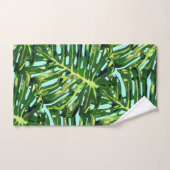 Monstère tropicale Feuilles - Exotique (Serviette à main)