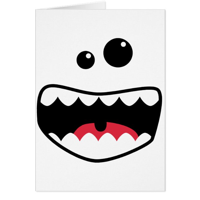 Monstergezicht (Voorkant)