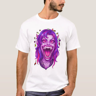 Monstergezicht t-shirt