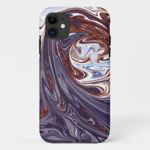 Monstergolven Beste abstracte schilderij iPhone 11 Hoesje
