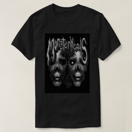 MonsterHeadZombies T-shirt (Design voorkant)