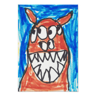 Monsterisch 1 afdrukken foto afdruk