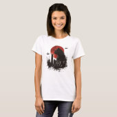 Monsterkat, kat grappig t-shirt (Voorkant volledig)