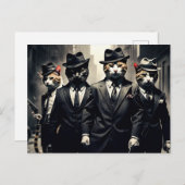 Monsterkatten | Het Rat Pack Briefkaart (Voorkant / Achterkant)