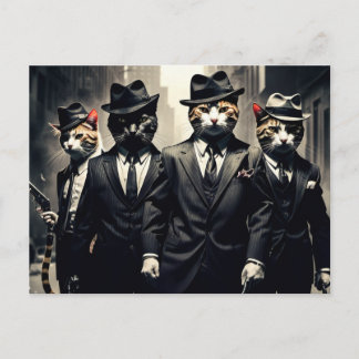 Monsterkatten | Het Rat Pack Briefkaart