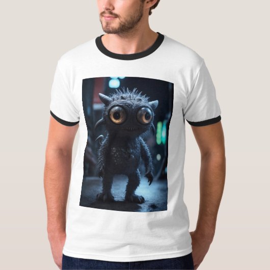 Monsterlijk Marvel: T-shirt met creatief monsteron (Voorkant)