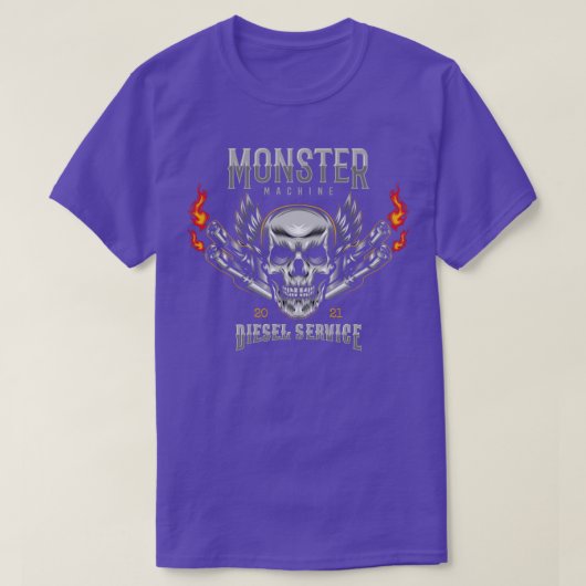 Monstermachine T-shirt (Design voorkant)